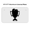 4 X 7 Aluminum License Plate  Thumbnail