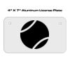 4 X 7 Aluminum License Plate  Thumbnail