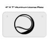 4 X 7 Aluminum License Plate  Thumbnail