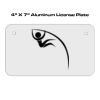 4 X 7 Aluminum License Plate  Thumbnail