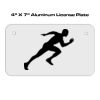 4 X 7 Aluminum License Plate  Thumbnail