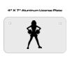 4 X 7 Aluminum License Plate  Thumbnail