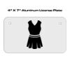 4 X 7 Aluminum License Plate  Thumbnail