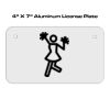 4 X 7 Aluminum License Plate  Thumbnail