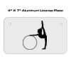 4 X 7 Aluminum License Plate  Thumbnail
