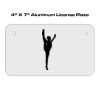 4 X 7 Aluminum License Plate  Thumbnail