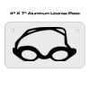 4 X 7 Aluminum License Plate  Thumbnail