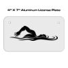 4 X 7 Aluminum License Plate  Thumbnail