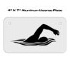 4 X 7 Aluminum License Plate  Thumbnail