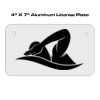 4 X 7 Aluminum License Plate  Thumbnail