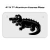 4 X 7 Aluminum License Plate  Thumbnail
