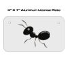 4 X 7 Aluminum License Plate  Thumbnail