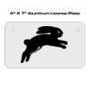 4 X 7 Aluminum License Plate  Thumbnail