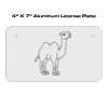 4 X 7 Aluminum License Plate  Thumbnail