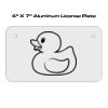 4 X 7 Aluminum License Plate  Thumbnail