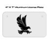 4 X 7 Aluminum License Plate  Thumbnail