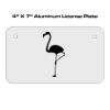 4 X 7 Aluminum License Plate  Thumbnail