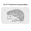 4 X 7 Aluminum License Plate  Thumbnail