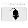 4 X 7 Aluminum License Plate  Thumbnail
