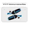 4 X 7 Aluminum License Plate  Thumbnail