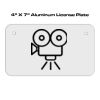 4 X 7 Aluminum License Plate  Thumbnail
