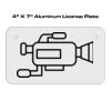 4 X 7 Aluminum License Plate  Thumbnail