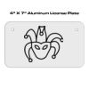 4 X 7 Aluminum License Plate  Thumbnail