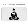 4 X 7 Aluminum License Plate  Thumbnail