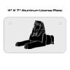 4 X 7 Aluminum License Plate  Thumbnail
