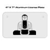 4 X 7 Aluminum License Plate  Thumbnail