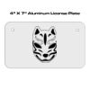 4 X 7 Aluminum License Plate  Thumbnail