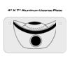 4 X 7 Aluminum License Plate  Thumbnail