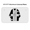 4 X 7 Aluminum License Plate  Thumbnail