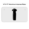 4 X 7 Aluminum License Plate  Thumbnail