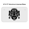 4 X 7 Aluminum License Plate  Thumbnail
