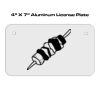 4 X 7 Aluminum License Plate  Thumbnail