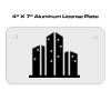 4 X 7 Aluminum License Plate  Thumbnail