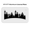 4 X 7 Aluminum License Plate  Thumbnail