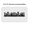 4 X 7 Aluminum License Plate  Thumbnail
