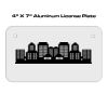 4 X 7 Aluminum License Plate  Thumbnail