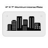 4 X 7 Aluminum License Plate  Thumbnail