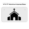 4 X 7 Aluminum License Plate  Thumbnail