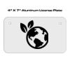 4 X 7 Aluminum License Plate  Thumbnail
