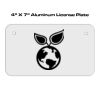 4 X 7 Aluminum License Plate  Thumbnail