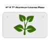 4 X 7 Aluminum License Plate  Thumbnail
