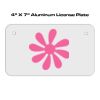 4 X 7 Aluminum License Plate  Thumbnail