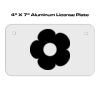 4 X 7 Aluminum License Plate  Thumbnail