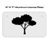4 X 7 Aluminum License Plate  Thumbnail