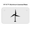 4 X 7 Aluminum License Plate  Thumbnail