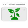 4 X 7 Aluminum License Plate  Thumbnail